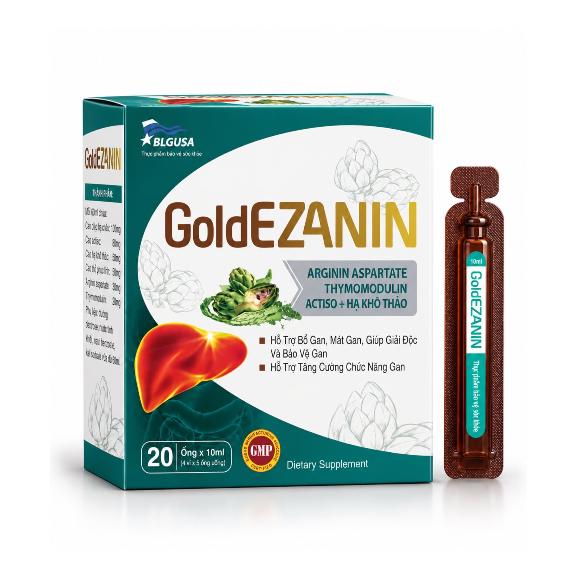 Siro mát gan Gold Ezanin chính hãng