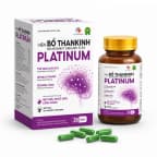 Viên uống Bổ thần kinh Platinum hỗ trợ giảm mệt mỏi (Chai màu tím)