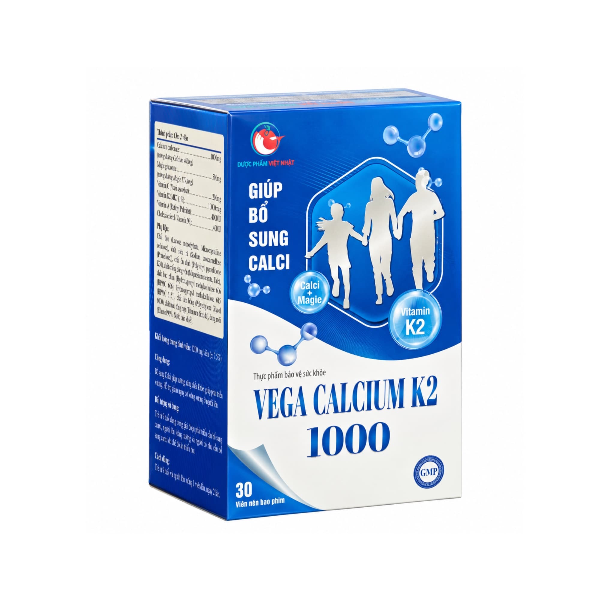 Vega Calcium 1000 bổ sung canxi