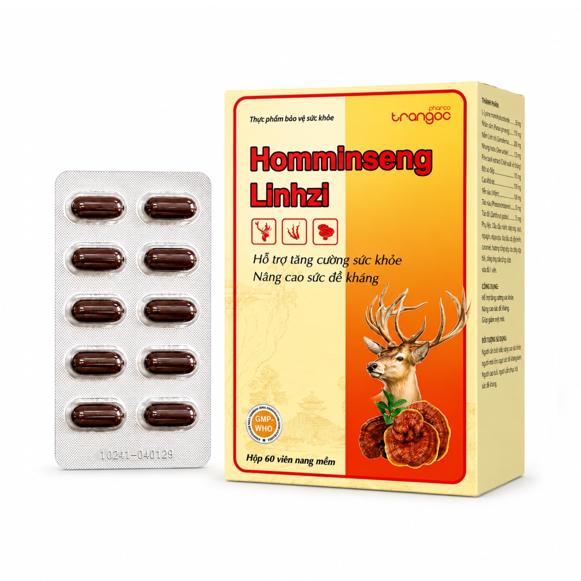 Homminseng Linhzi Trần Ngọc giúp bổ sung Lysine cùng các vitamin thiết yếu cho cơ thể Homminseng Linhzi Trần Ngọc giúp bổ sung Lysine cùng các vitamin thiết yếu cho cơ thể