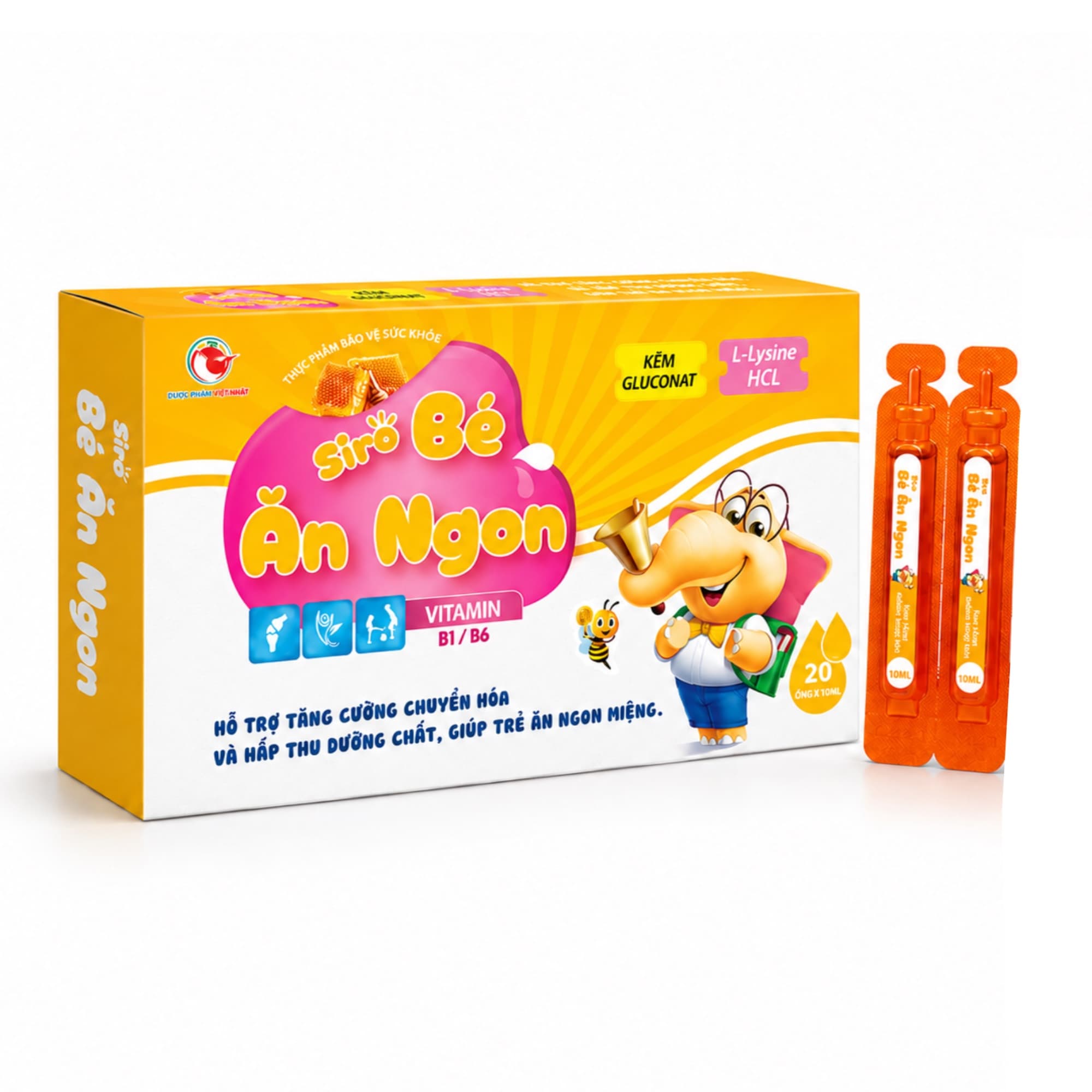 Siro Bé Ăn Ngon Việt Nhật – Hỗ trợ trẻ ăn ngon, tăng cường hấp thu dưỡng chất Siro Bé Ăn Ngon Việt Nhật – Hỗ trợ trẻ ăn ngon, tăng cường hấp thu dưỡng chất