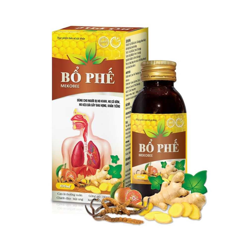 Siro Bổ Phế Mekobee Giảm Ho Long Đờm (nâu) Siro Bổ Phế Mekobee Giảm Ho Long Đờm (nâu)
