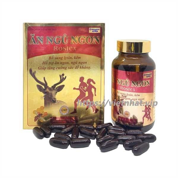 Viên Ăn Ngủ Ngon Rostex giúp hồi phục giấc ngủ tự nhiên Viên Ăn Ngủ Ngon Rostex giúp hồi phục giấc ngủ tự nhiên